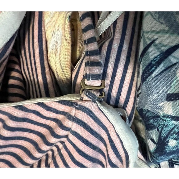Roxy Sundress  Size M  Stripes & Floral w Removable Straps - Picture 8 of 10